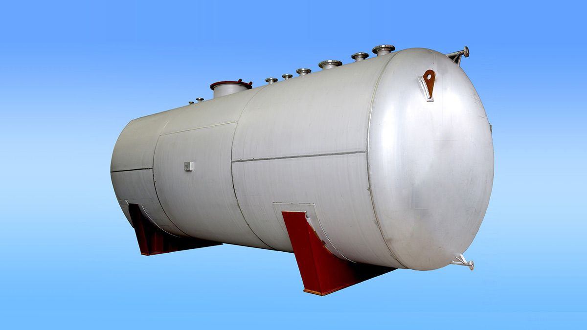 Stainless steel Horizontal storage tank 